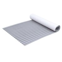 EVA Foam Boat Flooring Mat Decking Sheet 240x90x0.6cm Light Grey by Seamanship