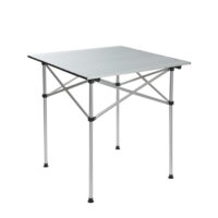 Folding Camping Table 70CM Roll Up Outdoor Picnic BBQ Aluminium Desk by Weisshorn