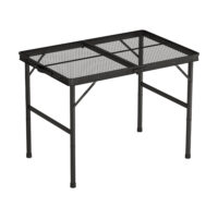 Folding Camping Table 90CM Portable Outdoor Picnic BBQ Aluminium Desk by Weisshorn
