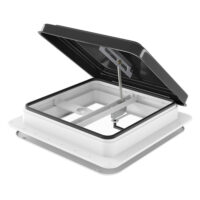 Caravan Roof Vent Hatch RV Skylight Motorhome Camper 350x350mm Black by Weisshorn