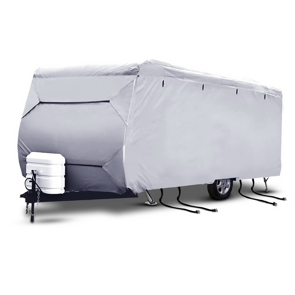 18-20ft Caravan Cover Campervan 4 Layer UV Water Resistant by Weisshorn