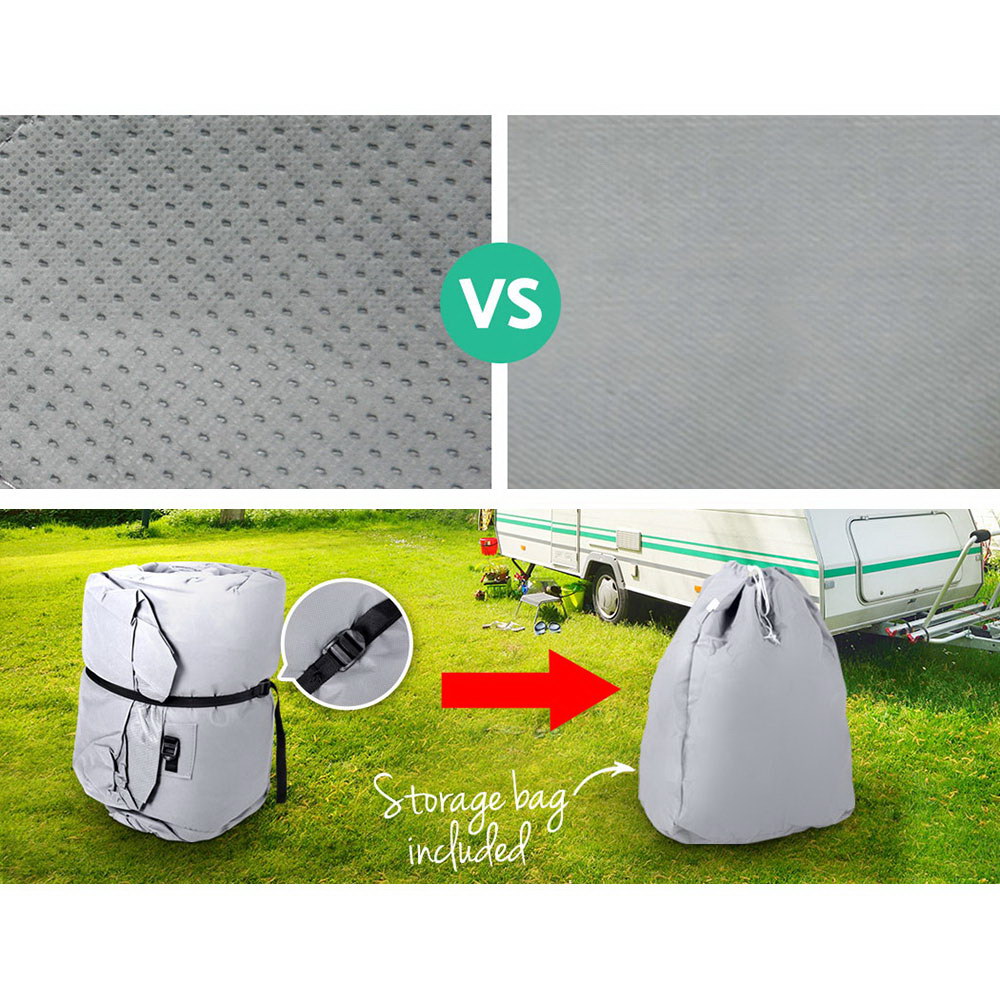18-20ft Caravan Cover Campervan 4 Layer UV Water Resistant by Weisshorn Online | Durable & Reliable - Image 4