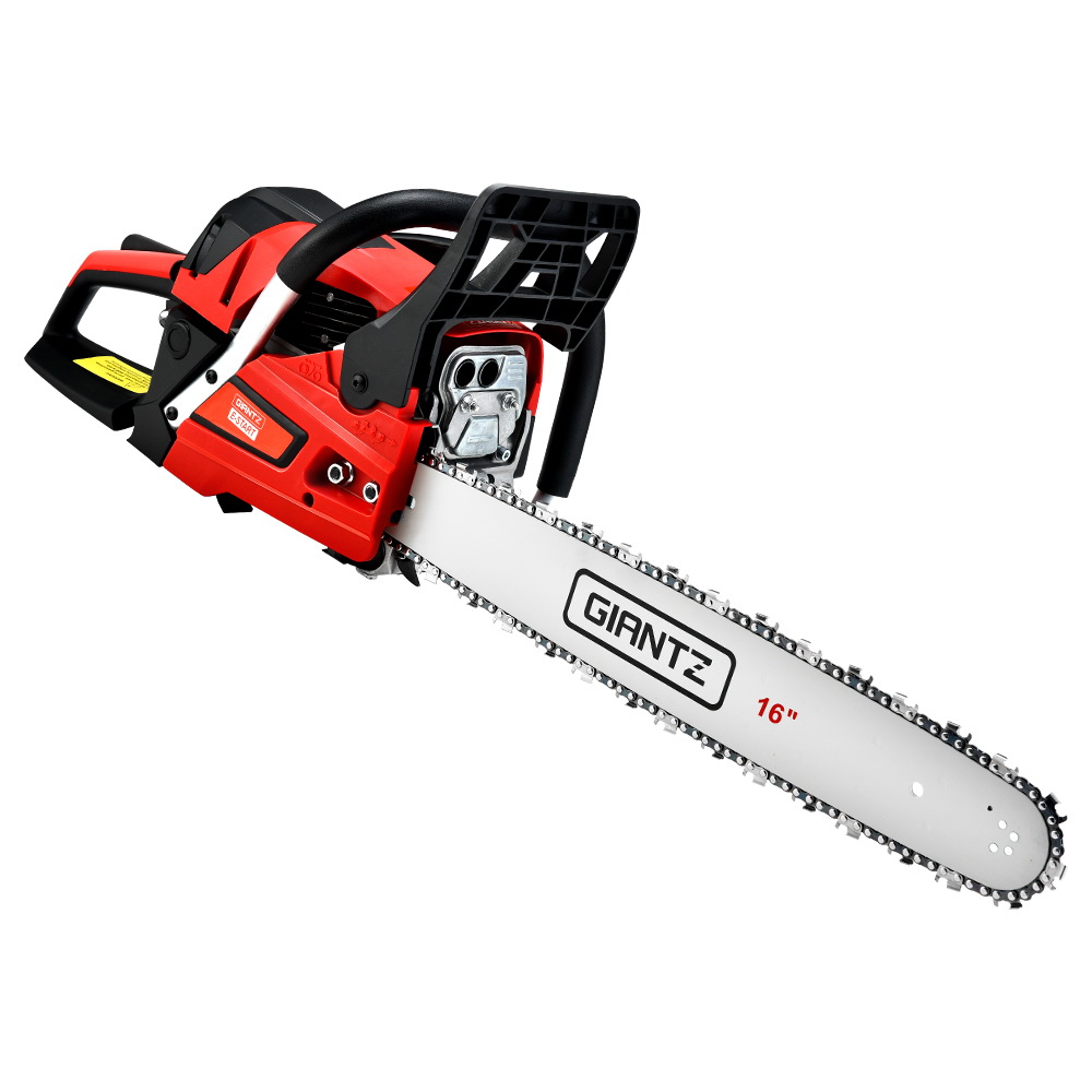 Chainsaw Petrol 45CC 16" Bar Commercial E-start Pruning Chain Saw