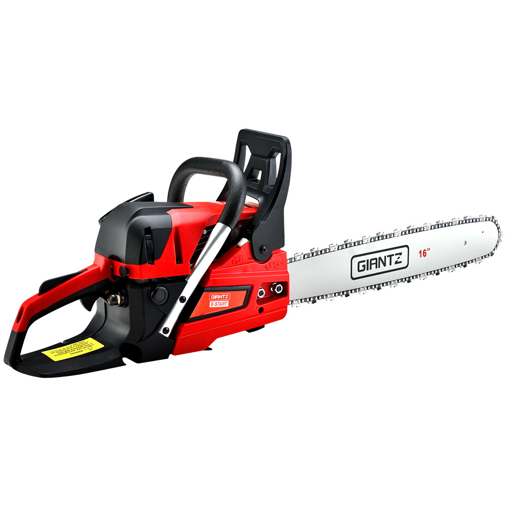 Chainsaw Petrol 45CC 16" Bar Commercial E-start Pruning Chain Saw,giantz Chainsaw Petrol 45CC 16" Bar Commercial E-start Pruning Chain Saw 3.5HP by Giantz Online | Durable & Reliable - Image 4