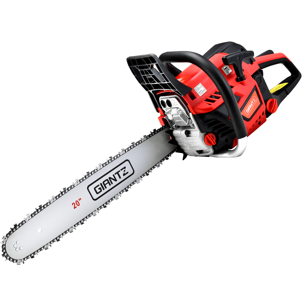 giantz Chainsaw Petrol 52CC 20" Bar Commercial E-start Pruning Chain Saw 4.0HP by Giantz