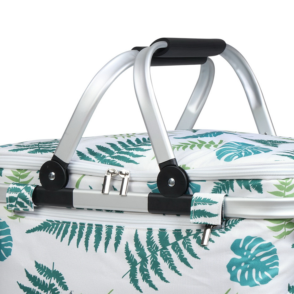 Picnic Basket Folding Bag Insulated Hamper Food Cover Storage by Alfresco Online | Durable & Reliable - Image 3