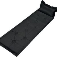 Trailblazer 9-points Self-inflatable Polyester Air Mattress With Pillow - BLACK by Topline