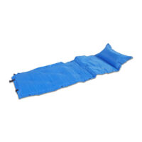 Trailblazer Self-inflatable Foldable Air Mattress With Pillow - LIGHT BLUE by Topline