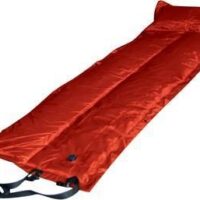 Trailblazer Self-inflatable Foldable Air Mattress With Pillow - RED by Topline