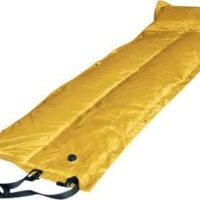 Trailblazer Self-inflatable Foldable Air Mattress With Pillow - YELLOW by Topline