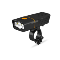 USB Rechargeable Bike Light With Tail Light (3 Bulb) by Kiliroo