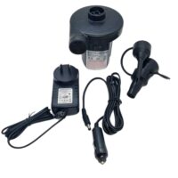 Electric Air Pump - 2 Way Inflator And Deflator - DC Adaptor + Car Lighter Plug by Smayda