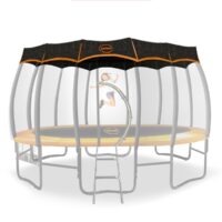 12ft Removable Twister Trampoline Roof Shade Cover by Kahuna