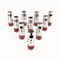 10 Set 4 X 1.5cm Nitto Type Male Air Coupling Coupler Fitting 1/4" Inlet by Dynamic Power