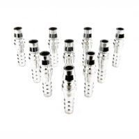 10X 1/4" Nitto Type Male Air Coupling Coupler Fitting Connector 5 X 1.5cm by Dynamic Power
