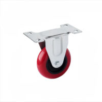 3 Inch Heavy Duty Fixed Caster Casters Wheels Castor For Furniture And Workbench Cart by Topline