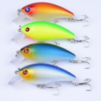 4X 6.5cm Popper Poppers Fishing Lure Lures Surface Tackle Saltwater by Topline