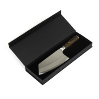 27cm Cleaver Knife Kitchen Chef Knife 7 Inch Vegetable Meat Cleaver Pakkawood Wood Handle by Topline