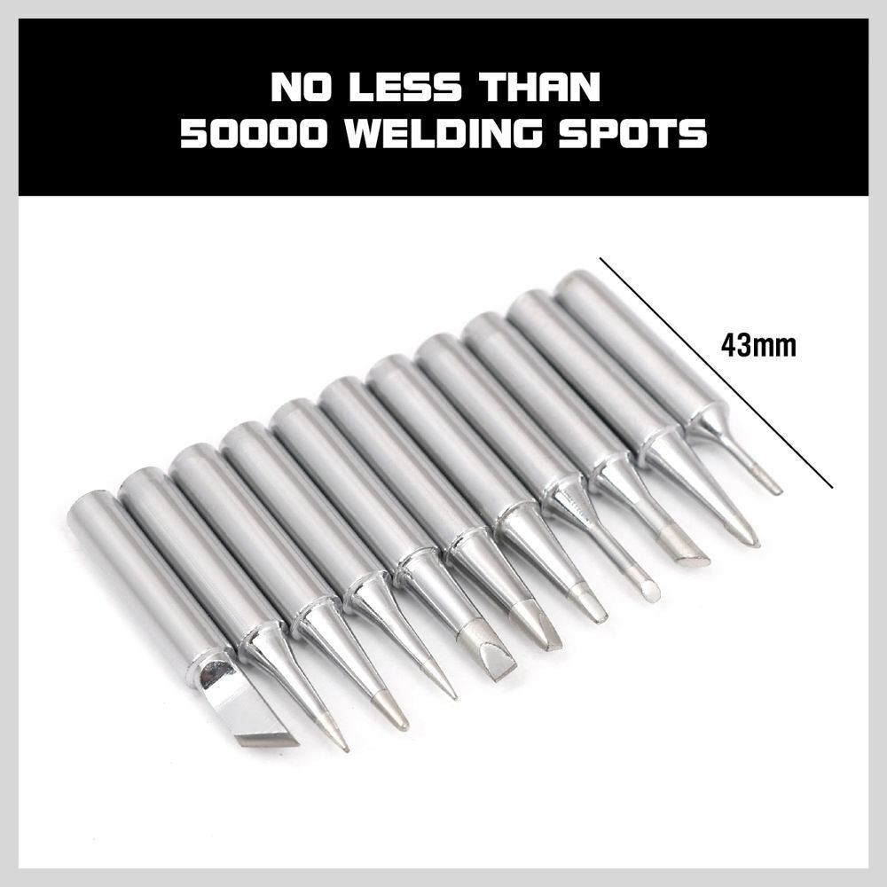 11pc Soldering Iron Tips Solder Rework Lead Free Hakko Soldering Station AU by Horusdy Online | Durable & Reliable - Image 4